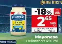 Dia Hellmannʼs - mayonesa oferta
