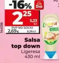 Dia Ligeresa - salsa top down oferta