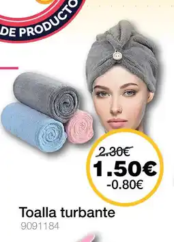 MR D.I.Y Toalla turbante oferta