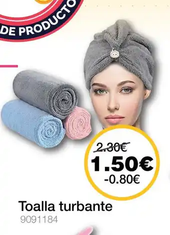 MR D.I.Y Toalla turbante oferta