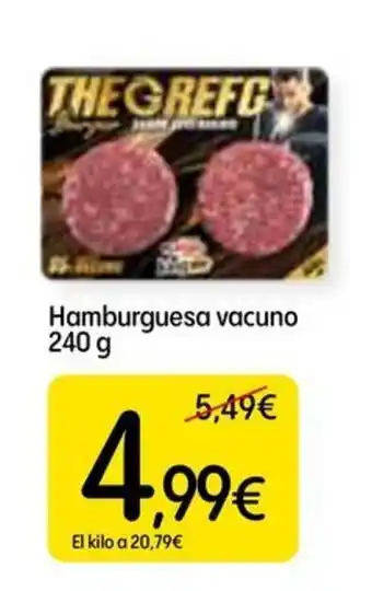 Dialprix Hamburguesa vacuno oferta