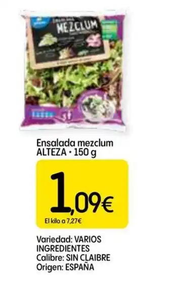 Dialprix ALTEZA Ensalada mezclum oferta