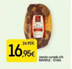 Dialprix NAVIDUL Jamón curado s/h oferta