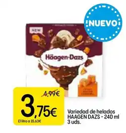 Dialprix HAAGEN DAZS Variedad de helados oferta