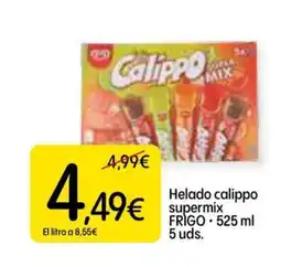 Dialprix FRIGO Helado calippo supermix oferta