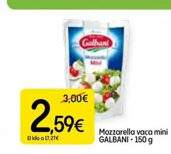 Dialprix GALBANI Mozzarella vaca mini oferta