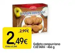 Dialprix CUETARA Galleta campurriana oferta