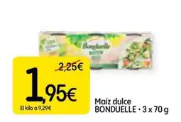 Dialprix BONDUELLE Maíz dulce oferta