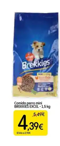 Dialprix BREKKIES EXCEL Comida perro mini oferta