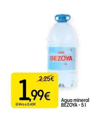 Dialprix BEZOYA Agua mineral oferta