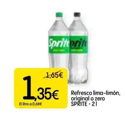 Dialprix SPRITE Refresco lima-limón, original o zero oferta