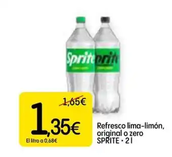 Dialprix SPRITE Refresco lima-limón, original o zero oferta