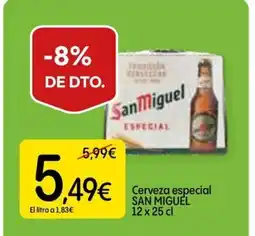 Dialprix SAN MIGUEL Cerveza especial oferta