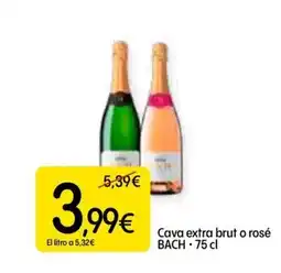 Dialprix BACH Cava extra brut o rosé oferta