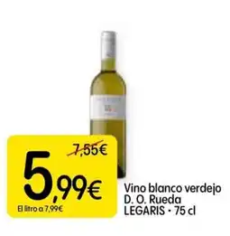 Dialprix LEGARIS Vino blanco verdejo D. O. Rueda oferta
