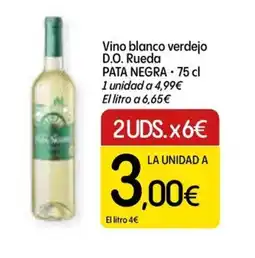 Dialprix PATA NEGRA Vino blanco verdejo D.O. Rueda oferta