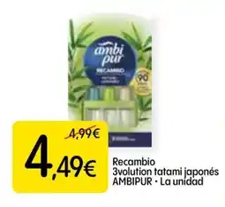 Dialprix AMBIPUR Recambio 3volution tatami japonés oferta