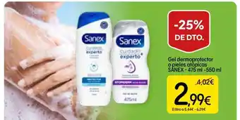 Dialprix SANEX Gel dermoprotector o pieles atópicas oferta