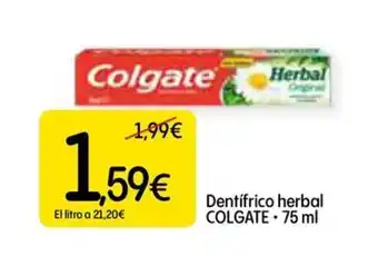Dialprix COLGATE Dentifrico herbal oferta