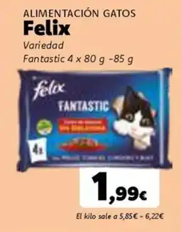 Dialprix FELIX Alimentación gatos oferta