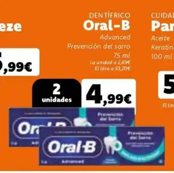 Dialprix ORAL-B Dentífrico oferta