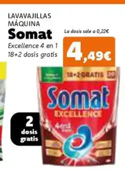 Dialprix SOMAT Lavavajillas máquina oferta