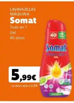 Dialprix SOMAT Lavavajillas máquina oferta