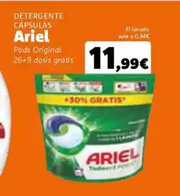 Dialprix ARIEL Detergente cápsulas oferta
