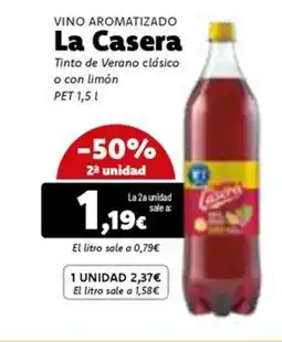Dialprix LA CASERA Vino aromatizado oferta