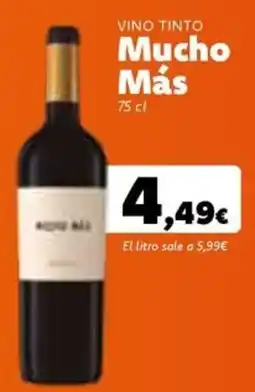 Dialprix MUCHO MAS Vino tinto oferta