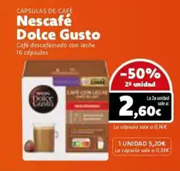 Dialprix DOLCE GUSTO Cápsulas de café oferta