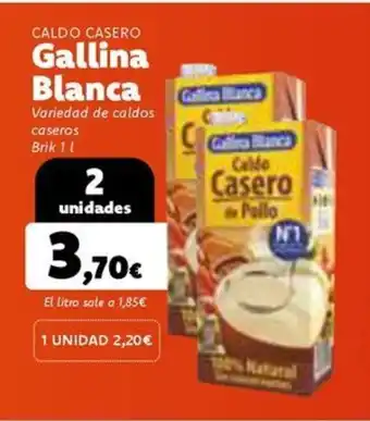 Dialprix CALDO CASERO Gallina Blanca oferta