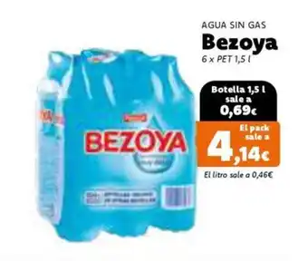 Dialprix BEZOYA Agua sin gas oferta