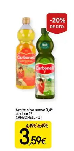 Dialprix CARBONELL Aceite oliva suave 0,4° oferta