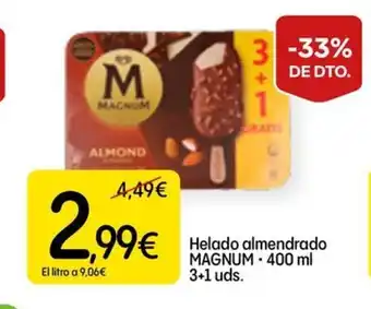 Dialprix MAGNUM Helado almendrado oferta