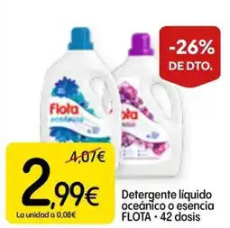 Dialprix FLOTA Detergente liquido oceánico o esencia oferta