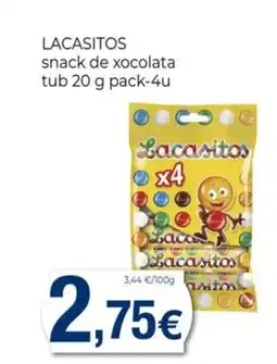 Keisy LACASITOS snack de xocolata tub oferta