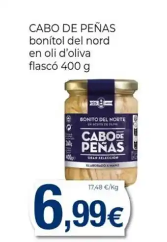 Keisy CABO DE PEÑAS bonítol del nord en oli d'oliva flascó oferta