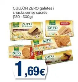 Keisy GULLÓN ZERO galetes i snacks sense sucres oferta