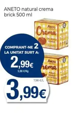 Keisy ANETO natural crema brick oferta