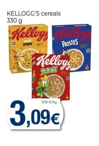Keisy KELLOGG'S cereals oferta