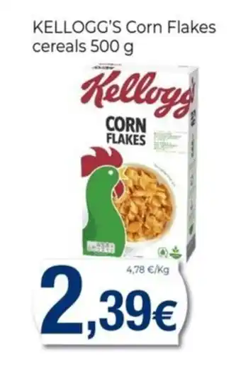 Keisy KELLOGG'S Corn Flakes cereals oferta