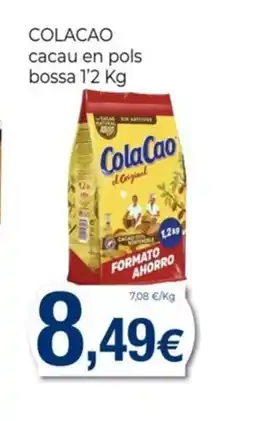 Keisy COLACAO cacau en pols bossa oferta
