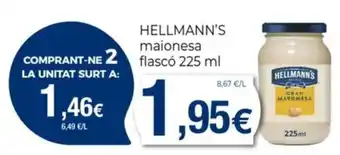 Keisy HELLMANN'S maionesa flascó oferta