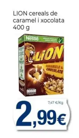 Keisy LION cereals de caramel i xocolata oferta