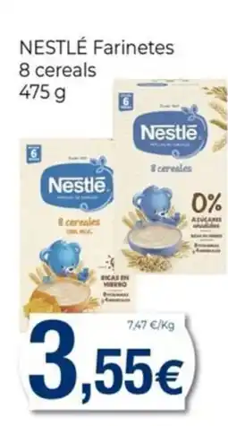 Keisy NESTLÉ Farinetes 8 cereals oferta