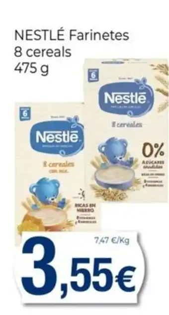 Keisy NESTLÉ Farinetes 8 cereals oferta