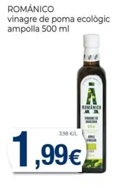 Keisy ROMÁNICO vinagre de poma ecològic ampolla oferta