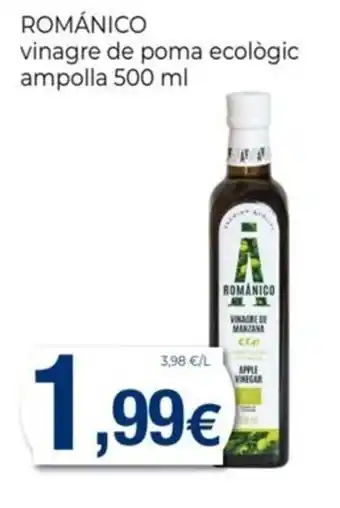 Keisy ROMÁNICO vinagre de poma ecològic ampolla oferta