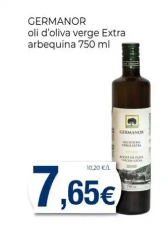 Keisy GERMANOR oli d'oliva verge Extra arbequina oferta